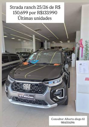 FIAT STRADA 1.0 TURBO 200 FLEX RANCH CD CVT FIAT STRADA 1.0 TURBO 200 FLEX RANCH CD CVT